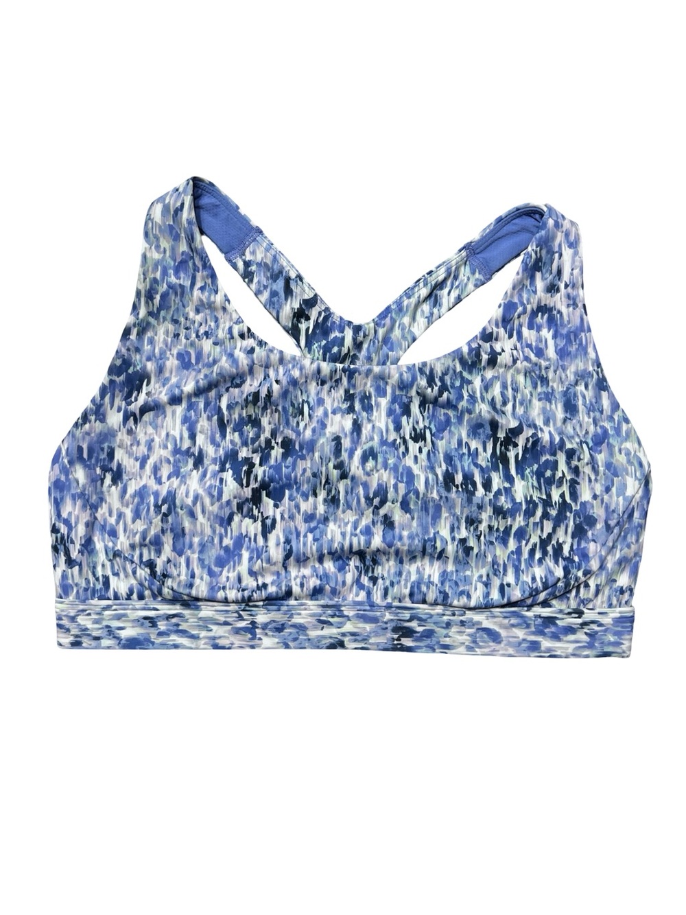 Athleta blue sports bra